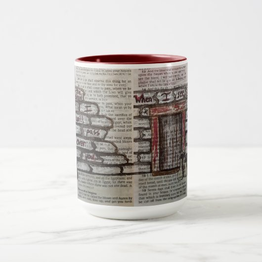 Exodus 12:13 - Ik zal je overslaan Mok (Midden)