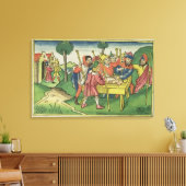 Exodus 12 De eerste passage uit de Neurenberg Canvas Afdruk (Insitu (Woonkamer))