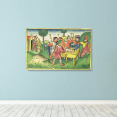 Exodus 12 De eerste passage uit de Neurenberg Canvas Afdruk (Insitu (Houten vloer))