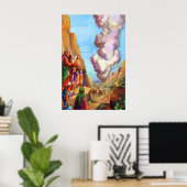 Exodus 13:17-22 God leidt in een Wolkenpijler Poster (Thuiskantoor)