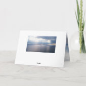 Exodus 14:13-14 Wees niet bang voor STAND FIRM Kaart (Achterkant)