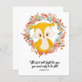 Exodus 14:14, Bijbelverige kaart (Voorkant / Achterkant)