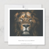 Exodus 14:14 GODS BELOFTE SCRIPIX magnetische kaar Uitnodiging (Voorkant)