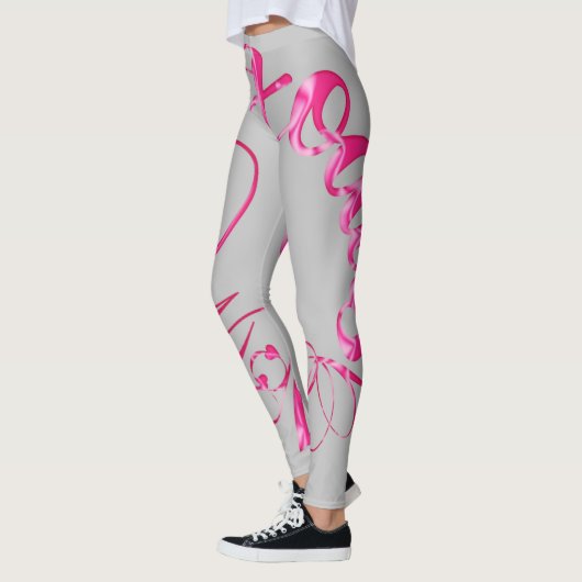 Exodus 14:14 Leggings roze lint (Links)