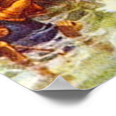 Exodus 14 Egyptenaren zijn verdronken poster (Hoek)