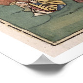 Exodus 14 Mozes en de Israëlieten die de Re overst Poster (Hoek)