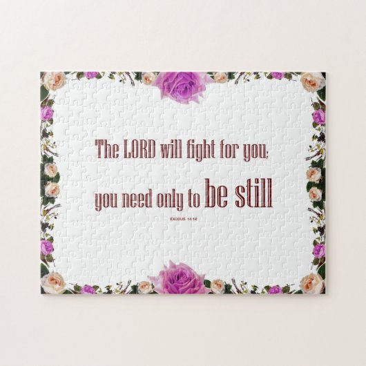 Exodus 14, 'The LORD will Fight' 252 pcs Puzzle Legpuzzel (Horizontaal)