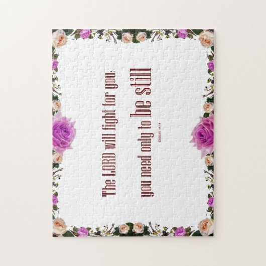 Exodus 14, 'The LORD will Fight' 252 pcs Puzzle Legpuzzel (Verticaal)