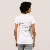 Exodus 14 "The LORD will Fight" T-Shirt (Achterkant volledig)