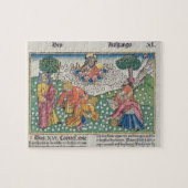 Exodus 16 13-22 God verstrekt kwartels en manna aa Legpuzzel (Horizontaal)