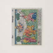 Exodus 16 13-22 God verstrekt kwartels en manna aa Legpuzzel (Verticaal)