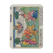 Exodus 16 13-22 God verstrekt kwartels en manna aa Magneet (Verticaal)