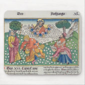 Exodus 16 13-22 God verstrekt kwartels en manna aa Muismat (Voorkant)