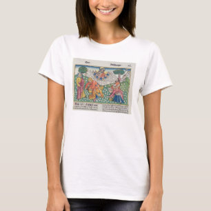 Exodus 16 13-22 God verstrekt kwartels en manna aa T-shirt