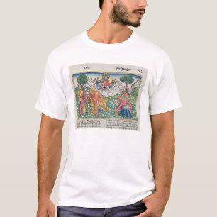 Exodus 16 13-22 God verstrekt kwartels en manna aa T-shirt