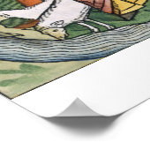 Exodus 17 1-7 Mozes maakt de waterstroom uit de Poster (Hoek)