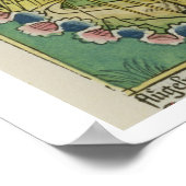 Exodus 20 1-5 Mozes die de Tien Geboden ontvangen Poster (Hoek)