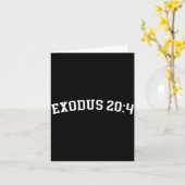 Exodus 20_4  kaart (Gele Bloem)