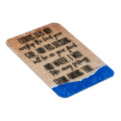 Exodus 23:25 Bijbelvers Magneet (Rechterzijde)