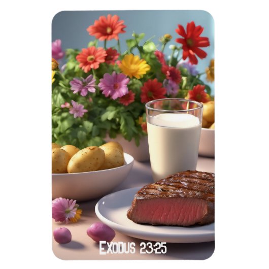 Exodus 23:25- magneet (Verticaal)