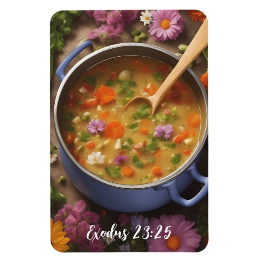 Exodus 23:25- magneet (Verticaal)