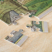 Exodus 2 1-6 Mozes die door de Nijl en Legpuzzel (Zijkant)