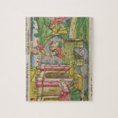 Exodus 2 1-6 Mozes die door de Nijl en Legpuzzel (Verticaal)