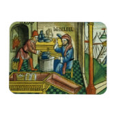 Exodus 31 2-8 Bezalel en Oholib die de Ark Magneet (Horizontaal)