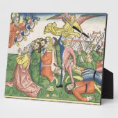 Exodus 32 15-23 Mozes die de steentabletten breken Fotoplaat (Zijkant)