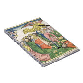 Exodus 32 15-23 Mozes die de steentabletten breken Notitieboek (Rechterzijde)