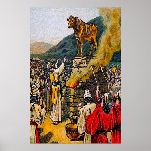 Exodus 32 The Sin of Idol Worship poster (Voorkant)