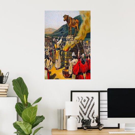 Exodus 32 The Sin of Idol Worship poster (Thuiskantoor)