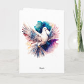 Exodus 33:14 Mijn tegenwoordigheid zal met u meega Kaart (Achterkant)