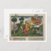 Exodus 34 1-10 Moses ontvangt de tweede tabletten  Briefkaart (Voorkant / Achterkant)