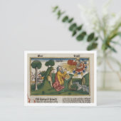 Exodus 34 1-10 Moses ontvangt de tweede tabletten  Briefkaart (Staand voorkant)