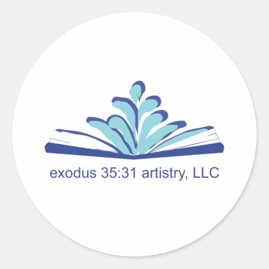 Exodus 35:31 Artistry stickers (Voorkant)
