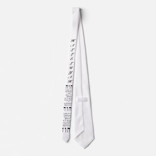 Exodus 3:14-15 Stropdas (Achterkant)