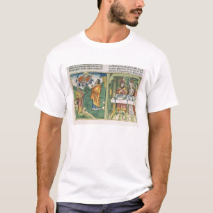 Exodus 8 1-15 De zeven vlaggen van Egypte: Moses a T-shirt