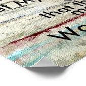 Exodus 8:1 Laat mijn mensen gaan, Bijbelse Verse Poster (Hoek)