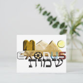 exodus briefkaart (Staand voorkant)