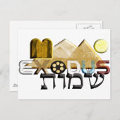 exodus briefkaart (Voorkant / Achterkant)