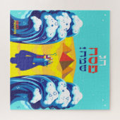 Exodus Hebreeuws van Passover Moses en Israëlieten Legpuzzel (Horizontaal)