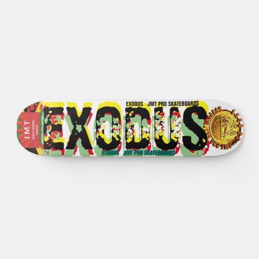 EXODUS JMT OFFICIAL 7 3/4-inch skateboard deck (Horizontaal)