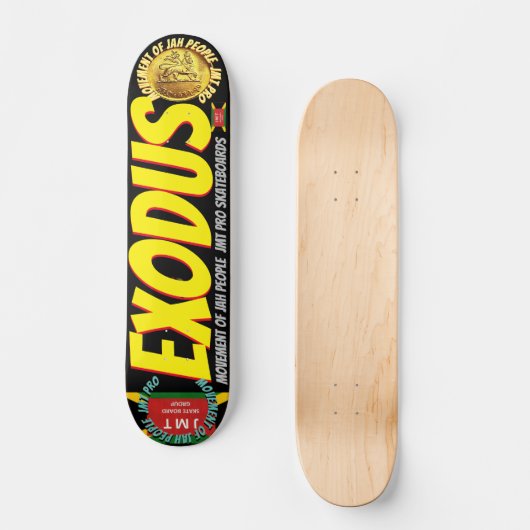 EXODUS JMT OFFICIAL 7 3/4-inch skateboard deck (Voorkant)