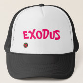 Exodus logo, EXODUS Trucker Pet (Voorkant)