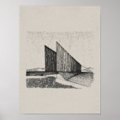 Exodus Print, splijting van de Rode Zee, Mozes Bij Poster (Voorkant)