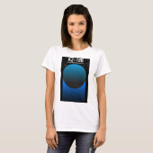 exoplaneet K2-18b T-shirt (Voorkant volledig)