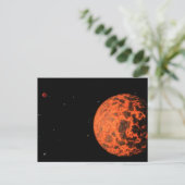 Exoplaneet UCF-1.01 draait om een ster genaamd GJ Briefkaart (Staand voorkant)