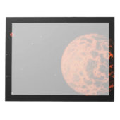 Exoplaneet UCF-1.01 draait om een ster genaamd GJ Notitieblok (Voorkant)