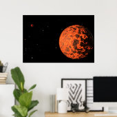 Exoplaneet UCF-1.01 draait om een ster genaamd GJ Poster (Thuiskantoor)